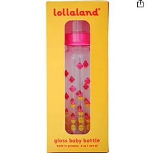 8oz. Lollaland Anti Colic Glass Baby Bottle